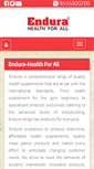 Mobile Screenshot of endurasupplements.com